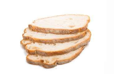 slices of bread sliced