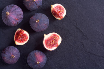 Ripe sweet figs