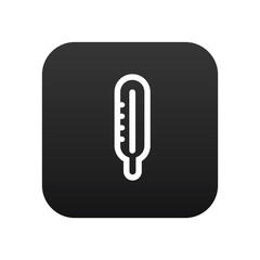 Thermometer vector icon