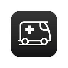 Ambulance vector icon