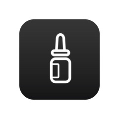Feeding bottle vector icon
