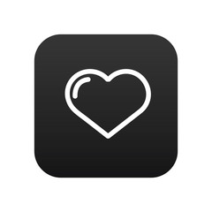 Heart vector icon