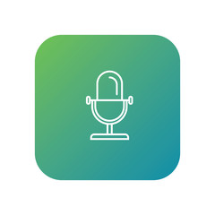 Microphone vector icon