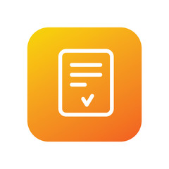 Checklist vector icon