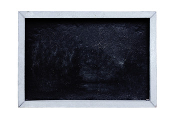 Blackboard or Chalkboard on White Background