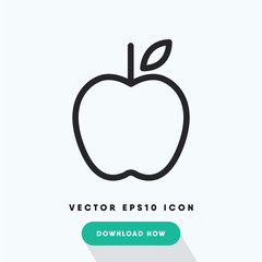 Apple vector icon