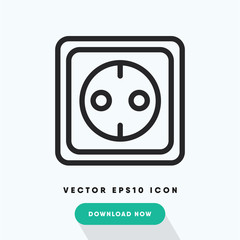 Socket vector icon