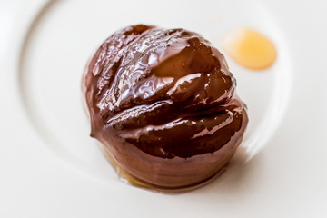 Turkish Chestnut Dessert / Kestane Sekeri