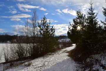Wintertage am See