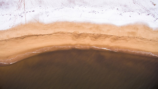 Fina art drone nature cinematic scene