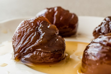 Turkish Chestnut Dessert / Kestane Sekeri