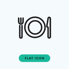 Cutlery vector icon