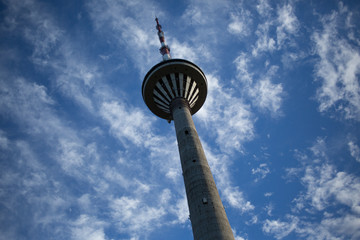 Tallinn TV tower, industrial concrete 