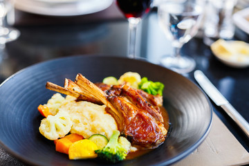 Delicious lunch or dinner