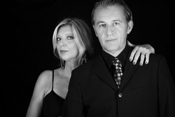 couple of adult tango dancers, professional dancer, love concept.