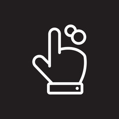 Click money vector icon