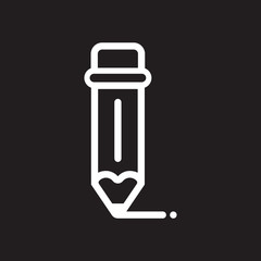 Pencil vector icon