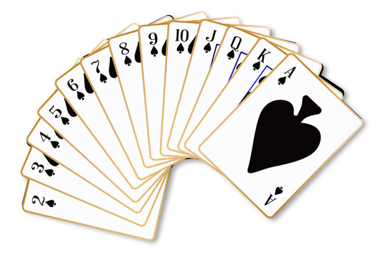 Spades Suit Playing Cards