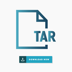 Tar file vector icon