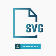 Svg file vector icon