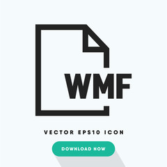Wmf file vector icon