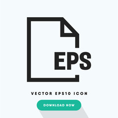 Eps file vector icon