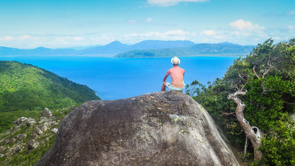 Visiting Fitzroy Island in the Great Barrier Reef, Queensland