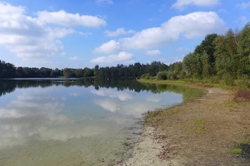 Badesee im September