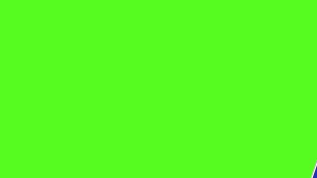 National flag of Australia loop-able animation with alpha mask