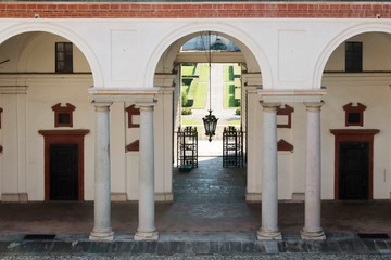 Ingresso agli orti del Borromeo