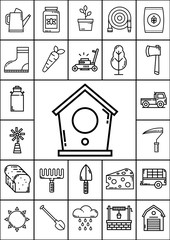 Agruculture icon set, Vector