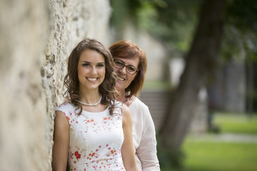 Obraz premium Mutter und Tochter - Friends Forever