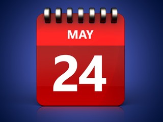3d 24 may calendar