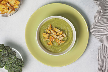 broccoli soup puree