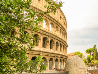 Roman Colosseum, the most known sight of Rome