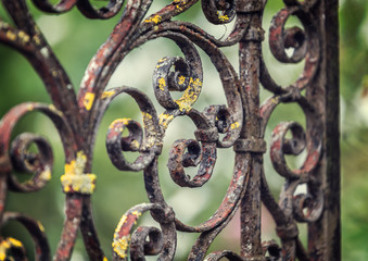 Wrought Iron Gate