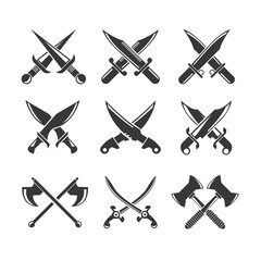 cross sword icons
