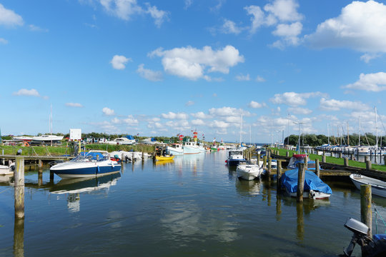 Marina und Hafen Lippe an der Ostsee