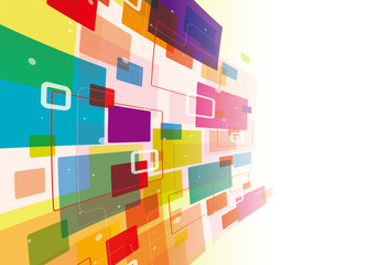 Fototapeta premium 背景 デジタル カラフル