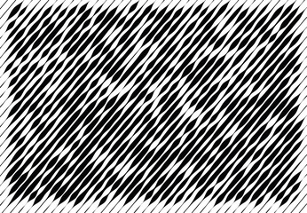 Abstract monochrome pattern, grunge, halftone effect, uneven, changing the thickness of the lines.