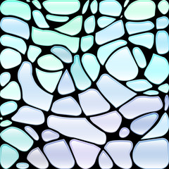 abstract vector stained-glass mosaic background
