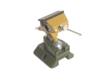Metal table vise clamp