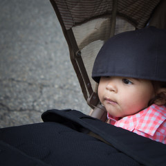 Little boy with baseball cap