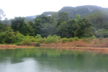 Beautiful lake on Ko Chang island, Thailand