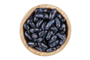 blue grapes isolated