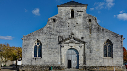Fototapeta na wymiar L'église de Brouage