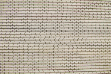White brick wall background or texture