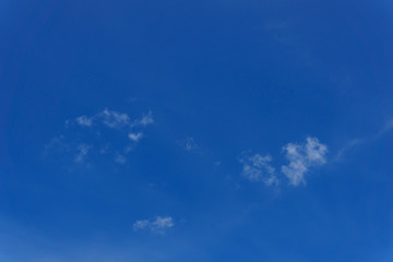 beautiful blue sky with clouds for background