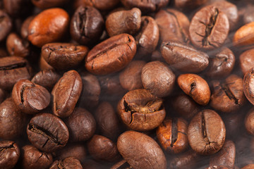 background of coffee beans