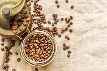 coffee grinder close up